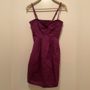 American Eagle Outfitters Cotton Sun Dress Size 6 (S/M) Wine/Purple Mini